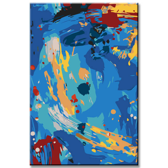 Painting by Numbers Abstract Topaz Art II