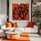 Painting by Numbers Abstract Art Chaotic Times II