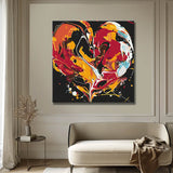 Painting by Numbers Abstract Art Love I