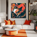 Painting by Numbers Abstract Art Love II