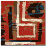 Painting by Numbers Abstract Art Number Lines II