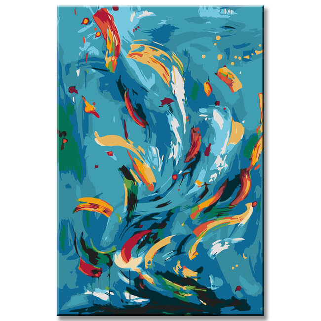 Painting by Numbers Moods I