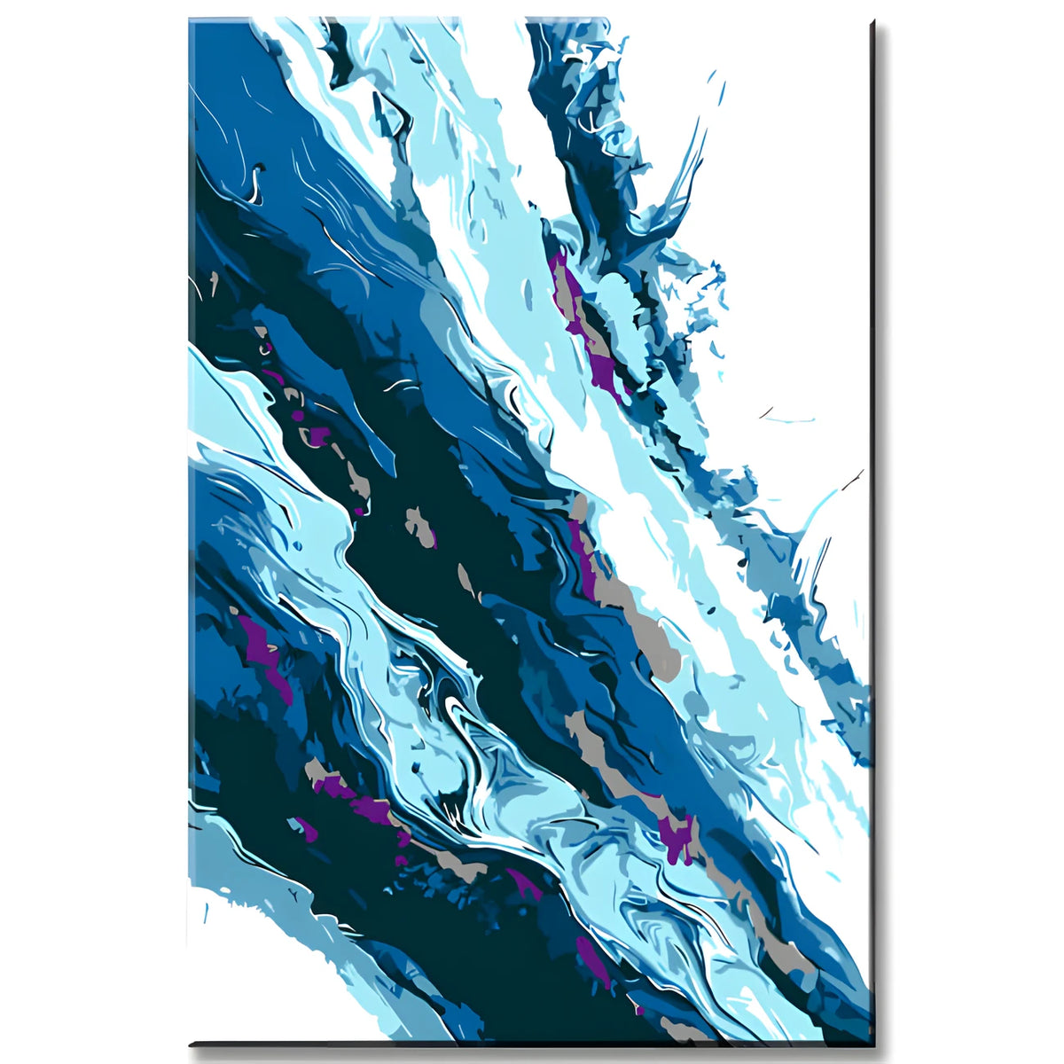 Paint by Numbers Abstract Water Art II
