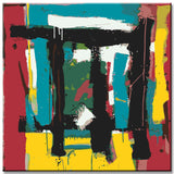 Painting by Numbers Abstract Art Color Strokes I