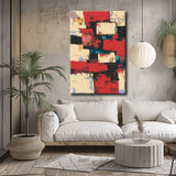 Paint by Numbers Abstract Art Stacking