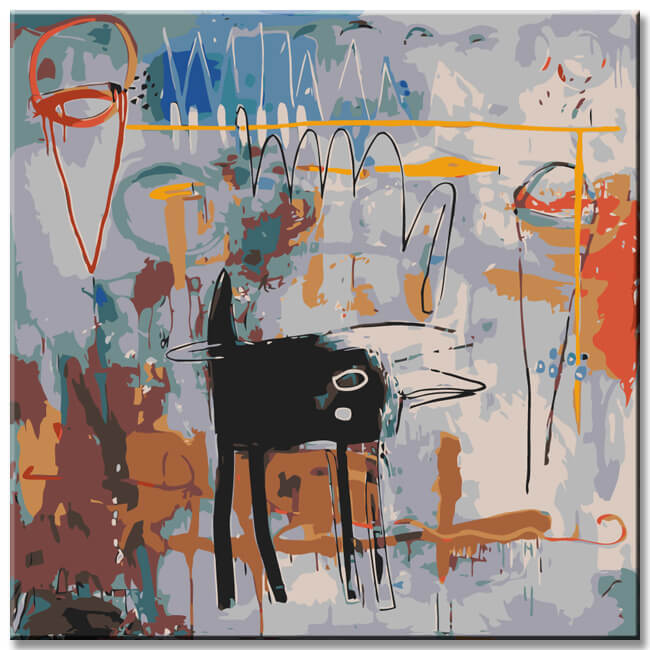 Painting by Numbers Horse Print Art II