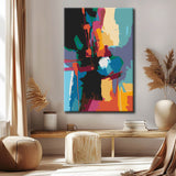 Painting by Numbers Abstract Color Sky I