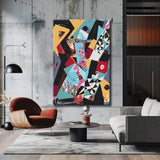 Painting by Numbers Abstract Photomontages IV