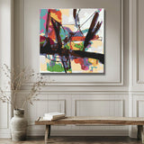 Painting by Numbers Abstract Morning Blossoms I