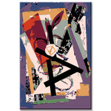 Painting by Numbers Abstract Photo Collages VII