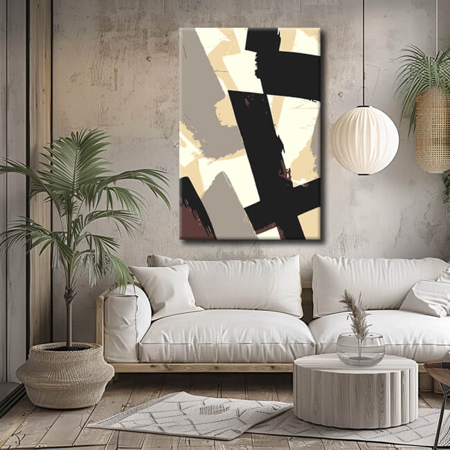 Painting by Numbers Abstract Rhythm I