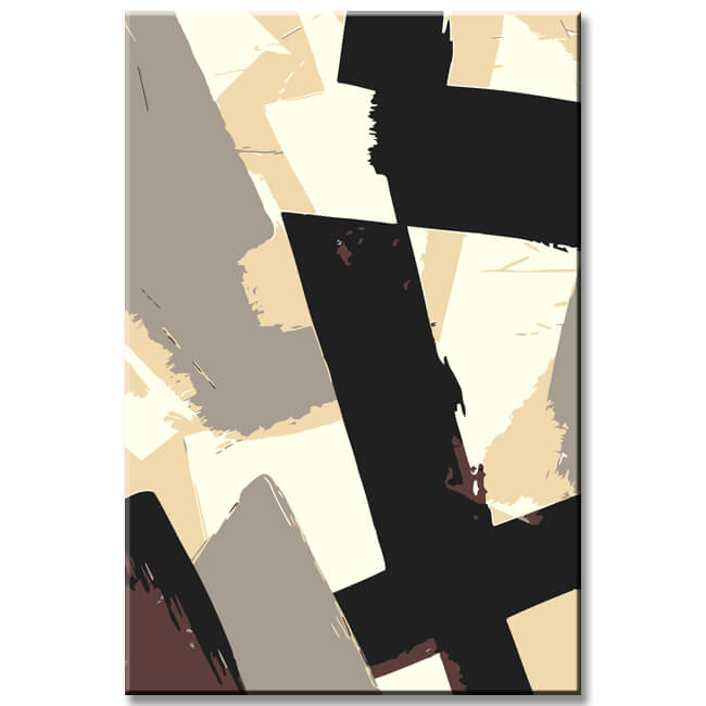 Painting by Numbers Abstract Rhythm I