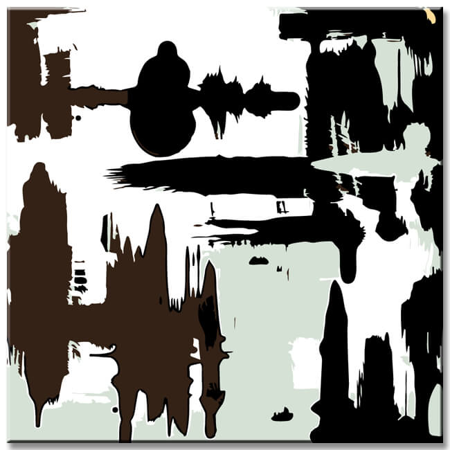 Painting by Numbers Abstract in Nature