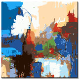 Painting by Numbers Abstract Color Game II