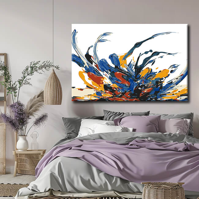 Painting by Numbers Abstract Fountain I