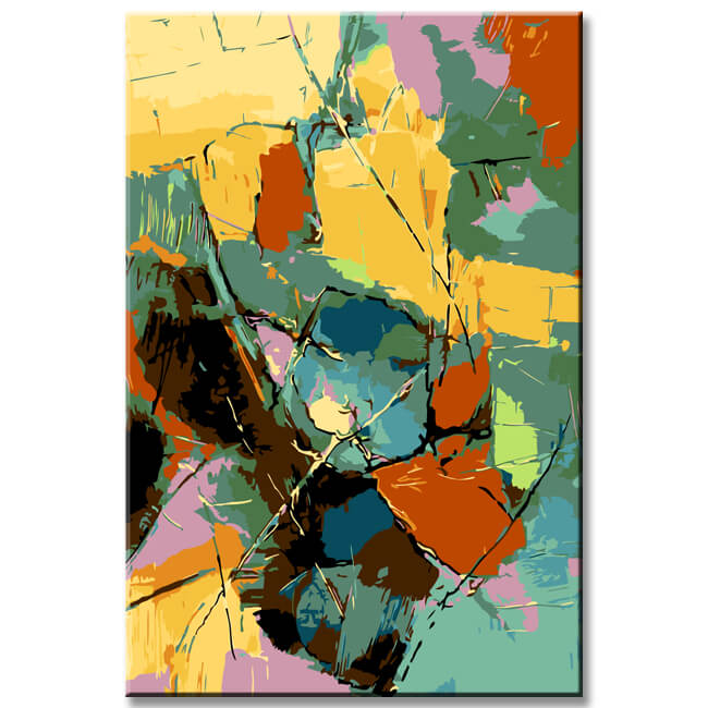 Painting by Numbers Modern Color Game II