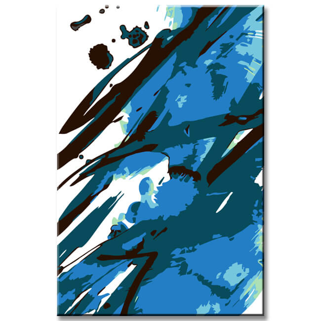 Painting by Numbers Abstract Present I