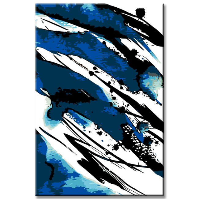 Painting by Numbers Abstract Present II