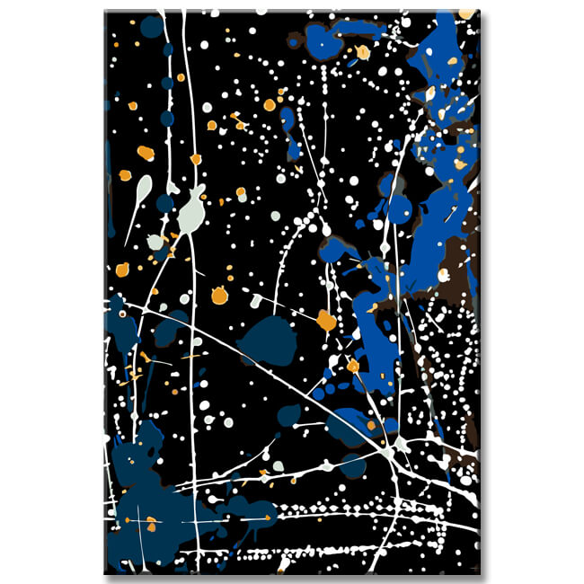 Painting by Numbers Abstract Starry Sky I