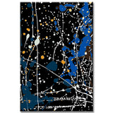 Painting by Numbers Abstract Starry Sky I
