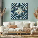 Painting by Numbers Abstract Sunburst II
