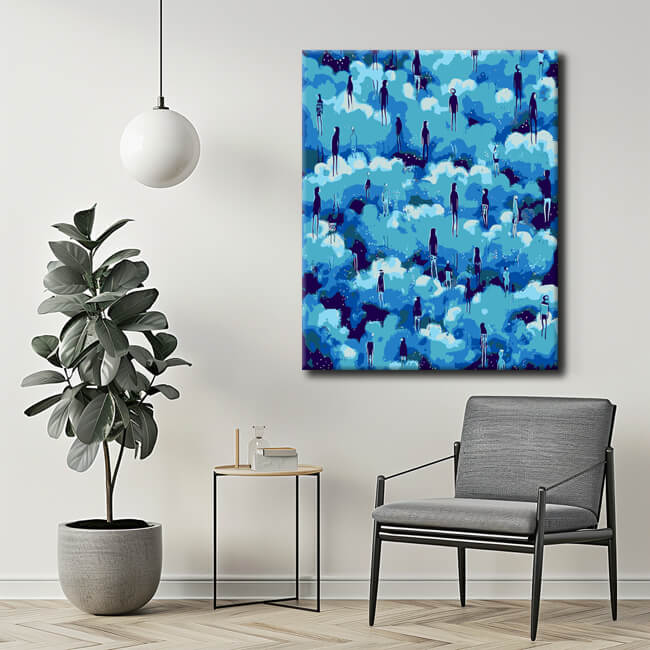 Painting by Numbers Troglodytes of the Sky II