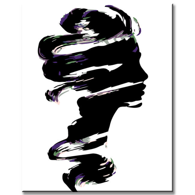 Painting by Numbers Abstract Seeing I