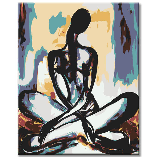 Painting by Numbers Abstract Balance II