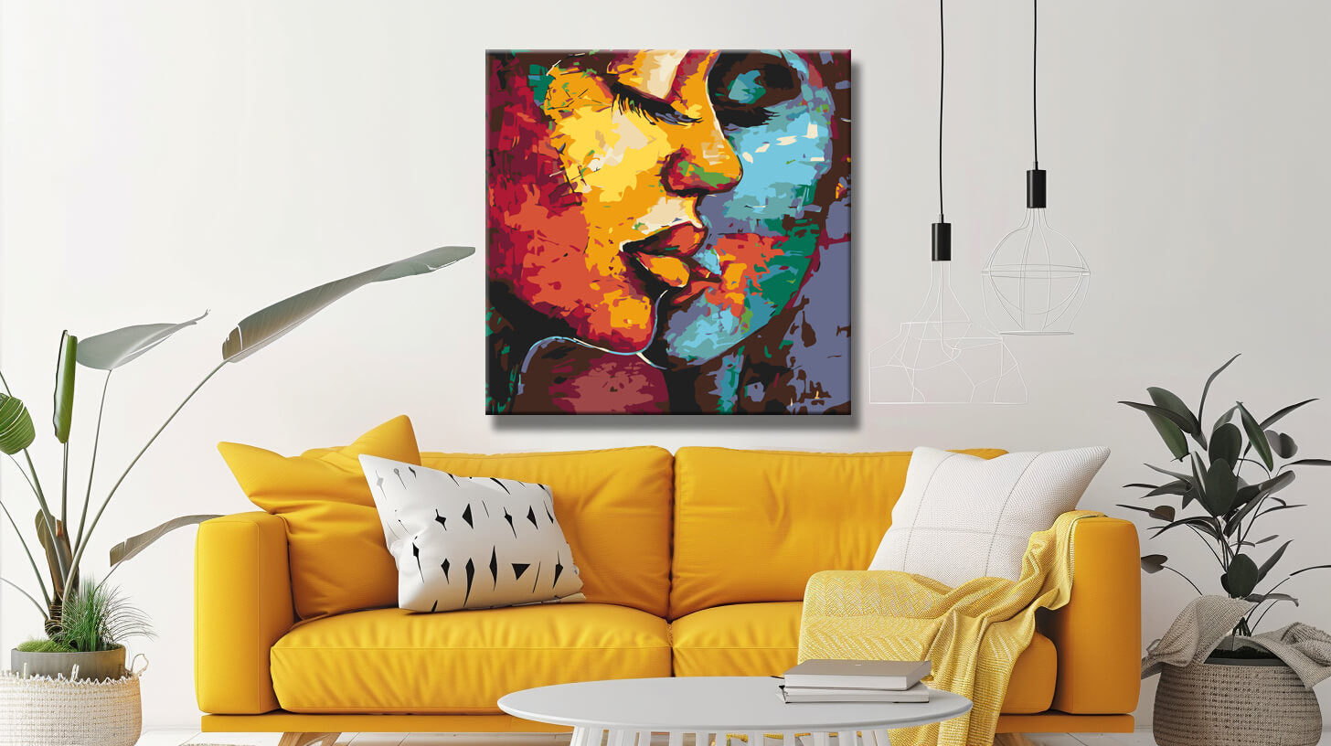 Painting by Numbers Abstract The Warden I