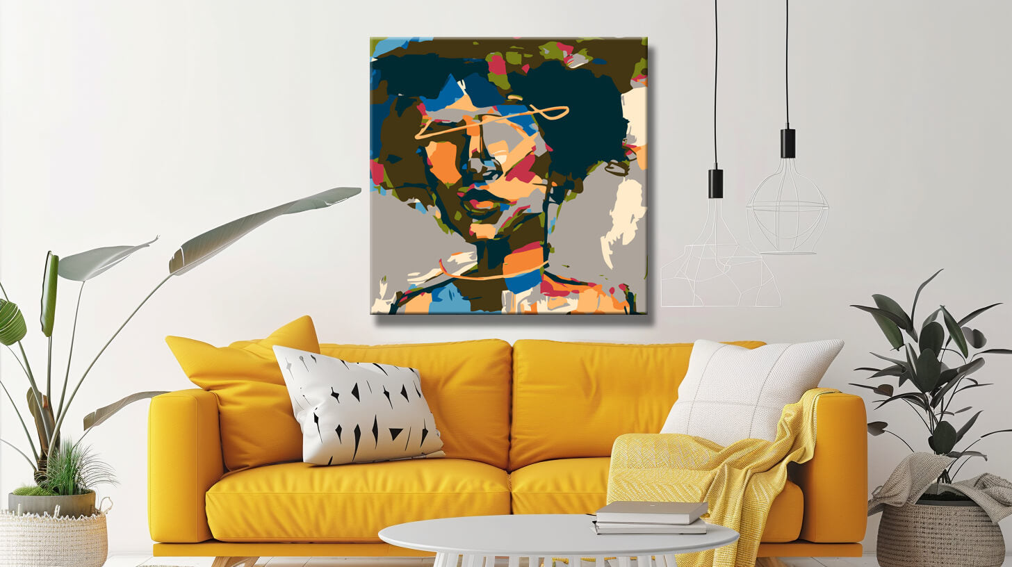 Painting by Numbers Abstract Toni