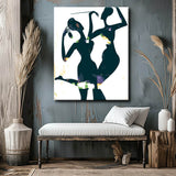 Painting by Numbers Abstract Dance and Love II