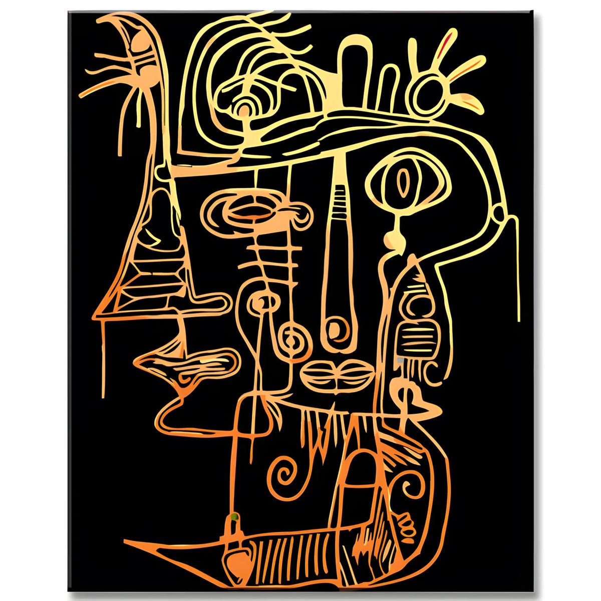 Painting by Numbers Abstract Romans