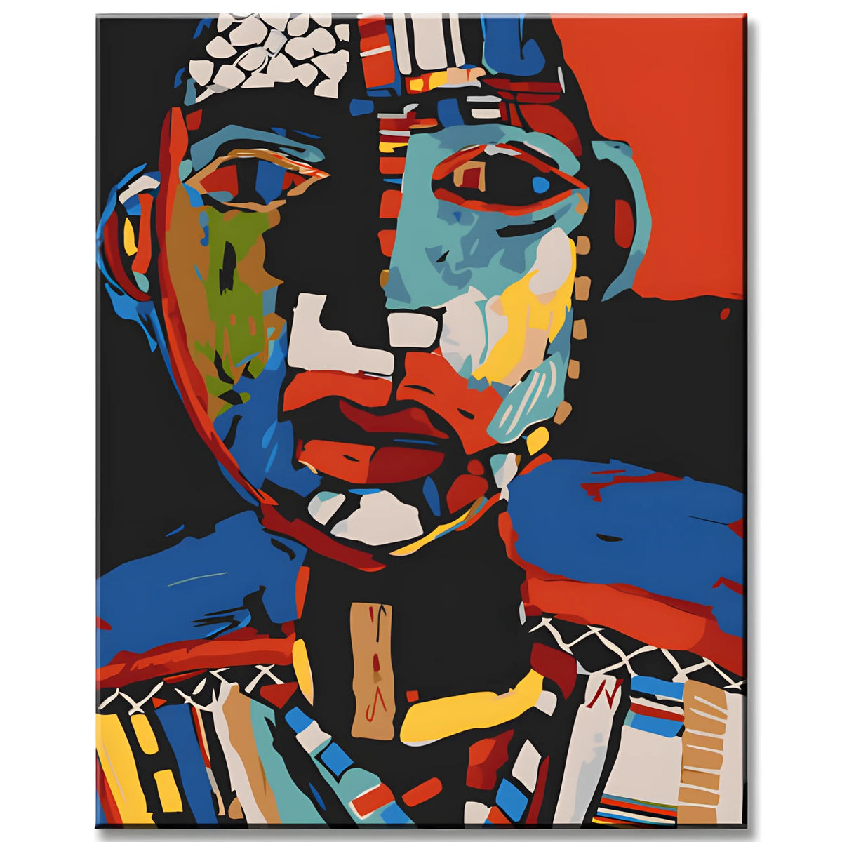Painting by Numbers Abstract Goodbye