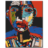 Painting by Numbers Abstract Goodbye