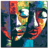 Painting by Numbers Abstract Views of Faces