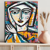 Painting by Numbers Modern Mona