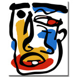 Painting by Numbers Modern Art Mask I