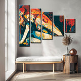 Painting by Numbers Art Naked Woman 5-Panel