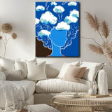 Paint by Numbers Head with Air Art