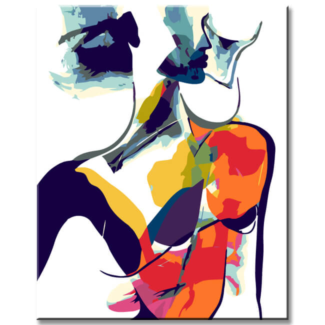 Painting by Numbers Abstract VIVId