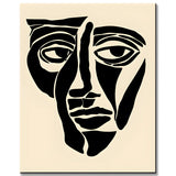 Painting by Numbers Abstract Faces