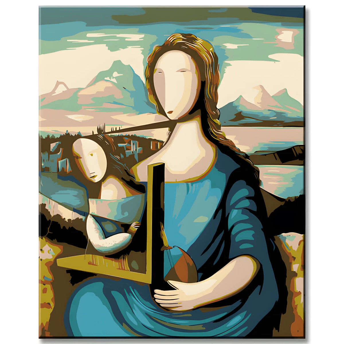 Painting by Numbers Madonna The Yarn Winder