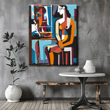 Painting by Numbers Portrait of A Woman in The Mirror