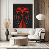 Painting by Numbers Masdevallia Coccinea Art