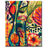 Painting by Numbers Perennial Flowers i