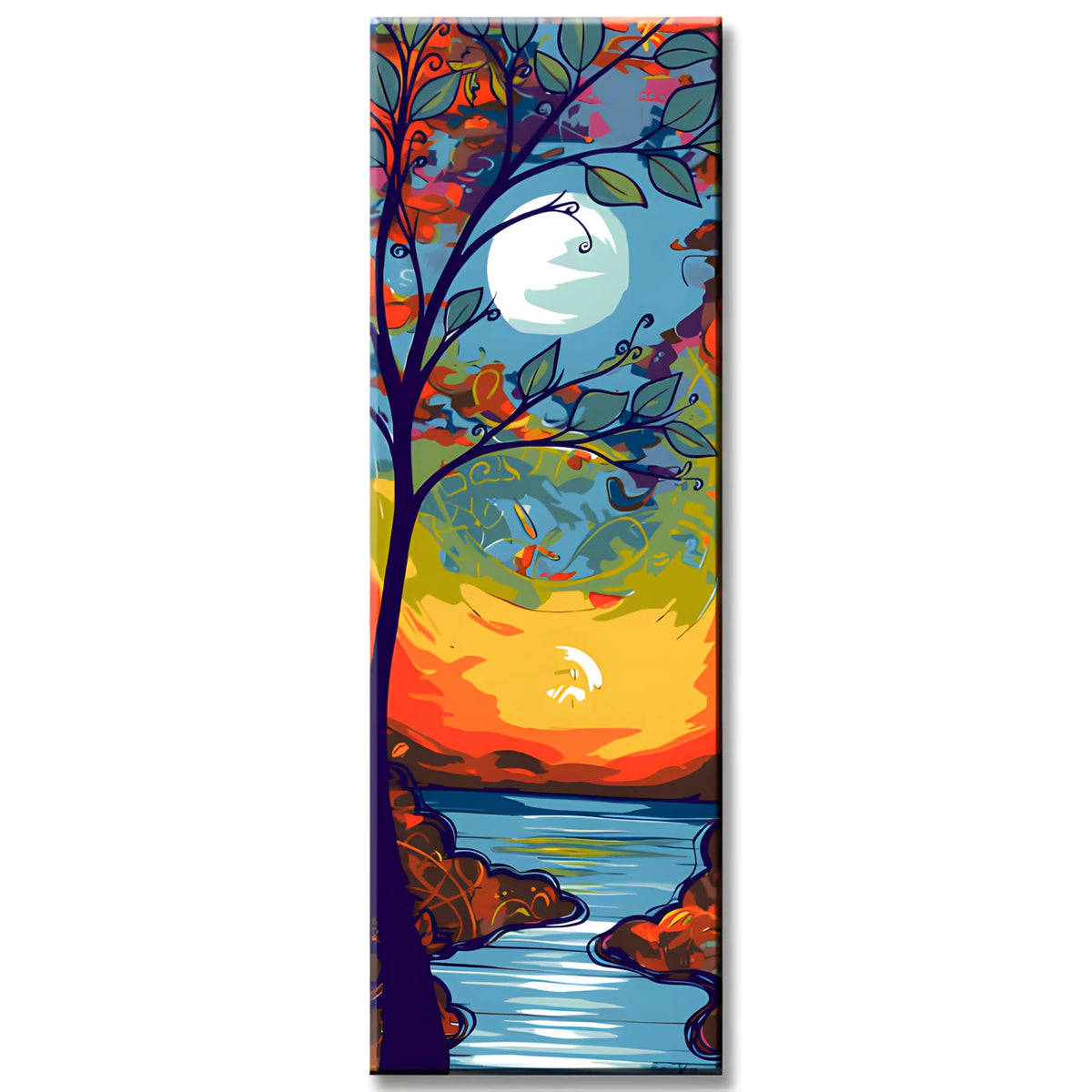 Painting by Numbers The Light of The Blue Moon