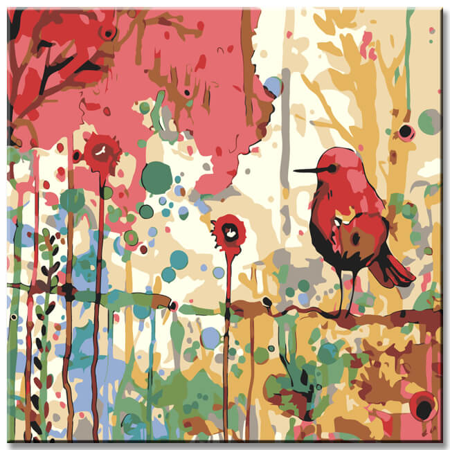 Paint by Numbers Illustration Esperanto