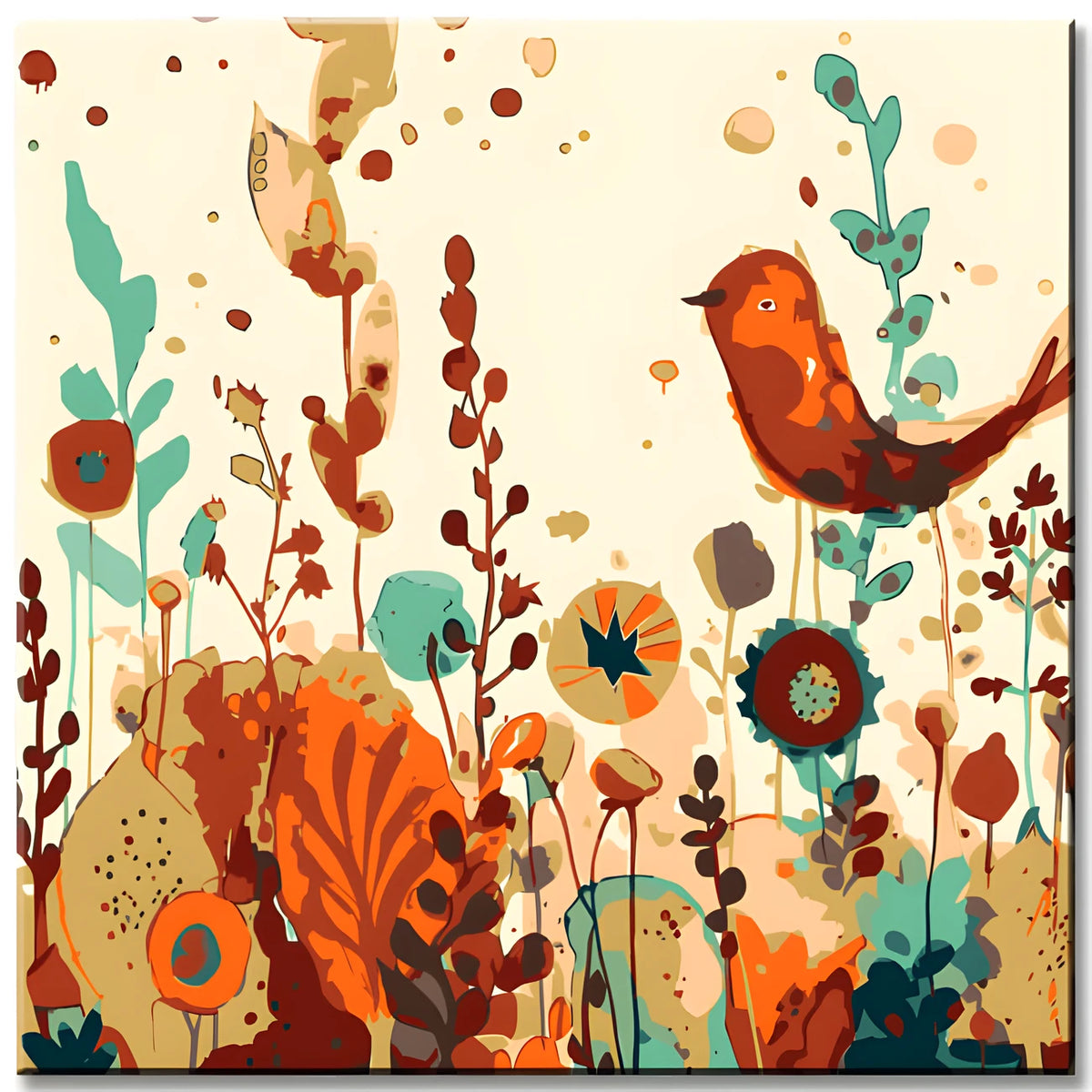 Paint by Numbers Happy Spring Day