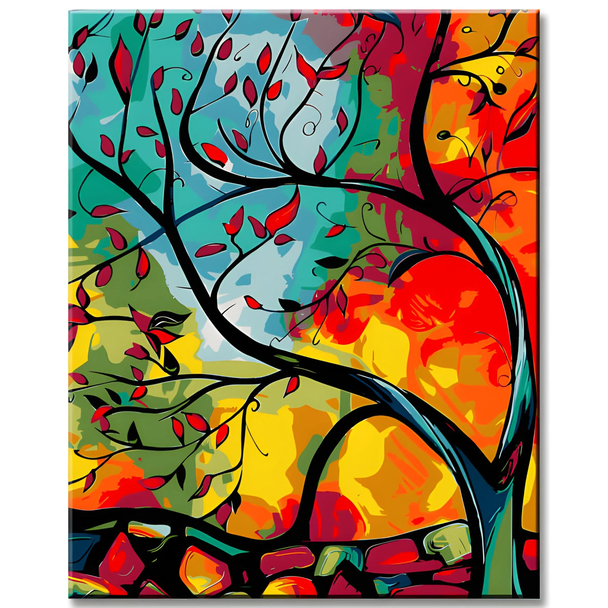Paint by Numbers Colored Art Painting Calm in the Wind