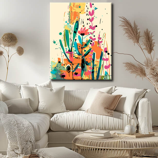 Paint by Numbers Laredo Flowers